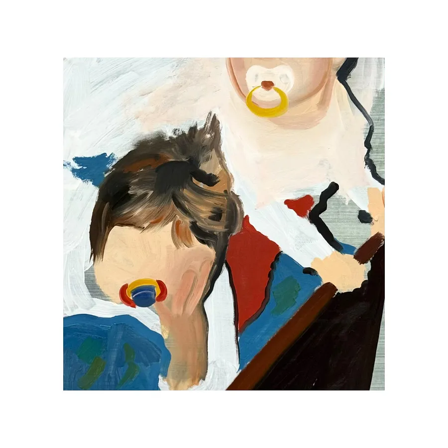 Image of Next morning by Adriana Shportan, size: 35x35, made of oil on canvas, Painting medium, from London, part of the Moments series, priced at £450 (≈ 27,284 грн)
