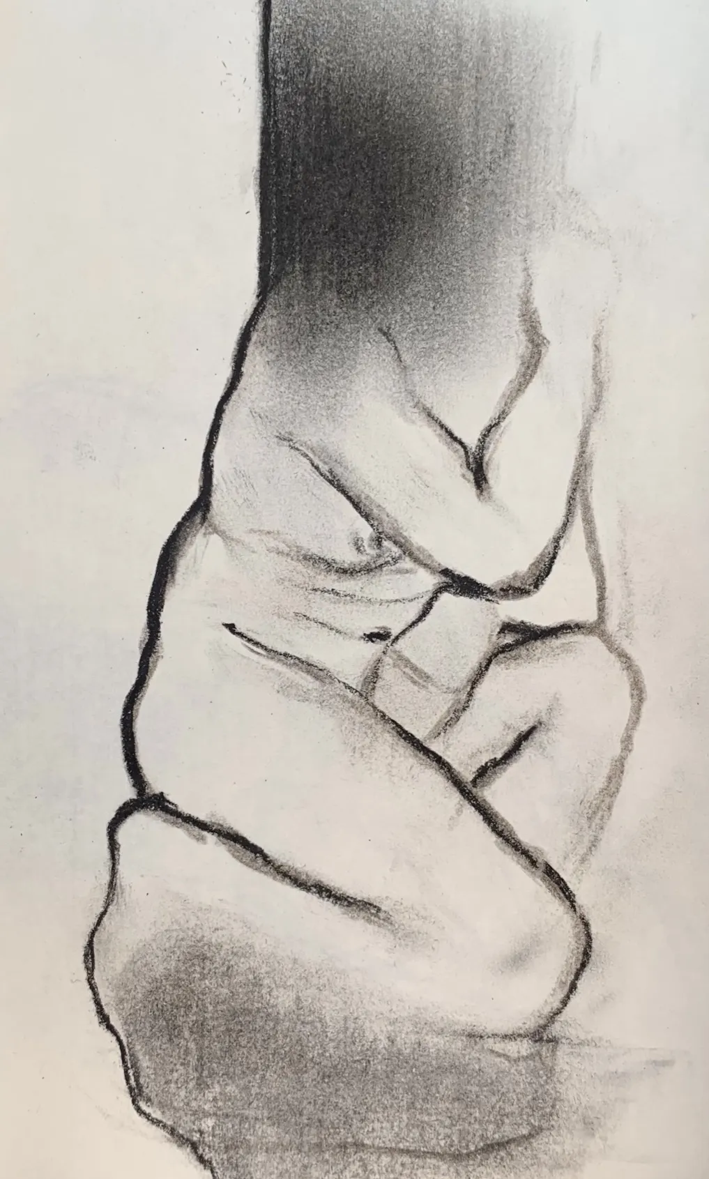 Image of Sketch 03 by Adriana Shportan, size: 8.5x12.5, made of charcoal on paper, Drawing medium, from London, part of the Sketches series, priced at £50 (≈ 3,036 грн) Photo 2 of 2.