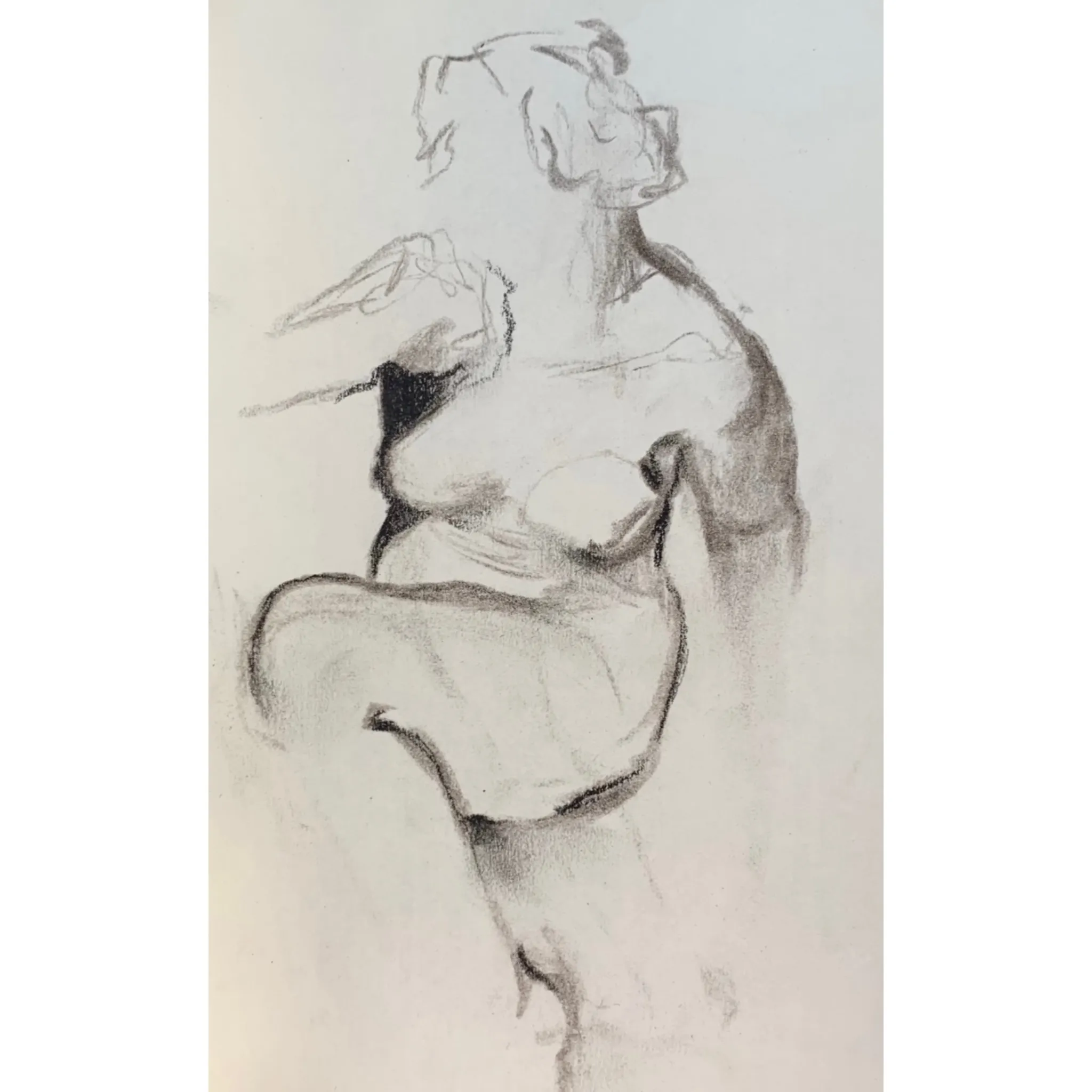 Image of Sketch 04 by Adriana Shportan, size: 8.5x12.5, made of charcoal on paper, Drawing medium, from London, part of the Sketches series, priced at £50 (≈ 3,036 грн) Photo 1 of 2.