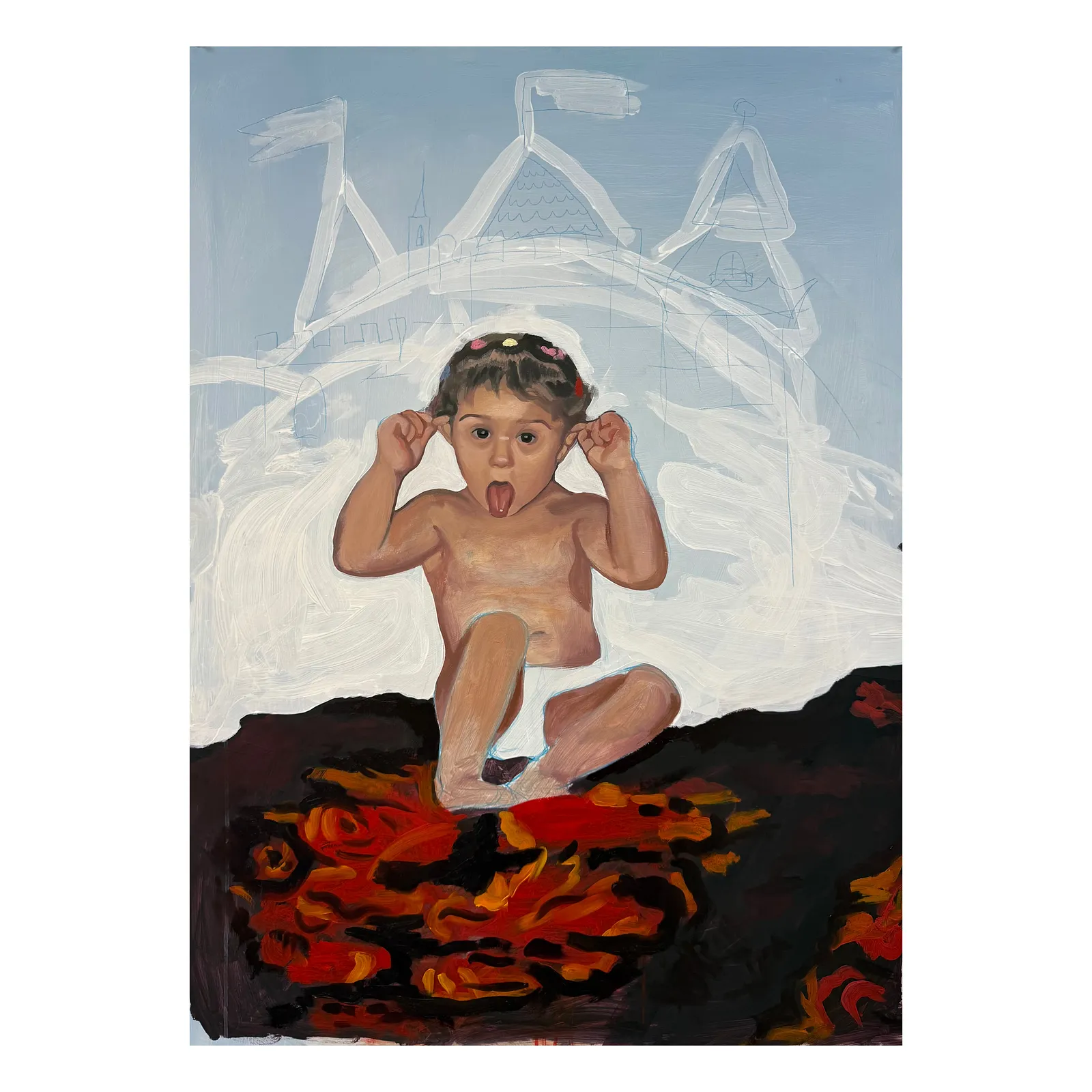 Image of Fruzia by Adriana Shportan, size: 100x70, made of oil on canvas, from London, priced at £900 (≈ 54,647 грн) Photo 1 of 3.