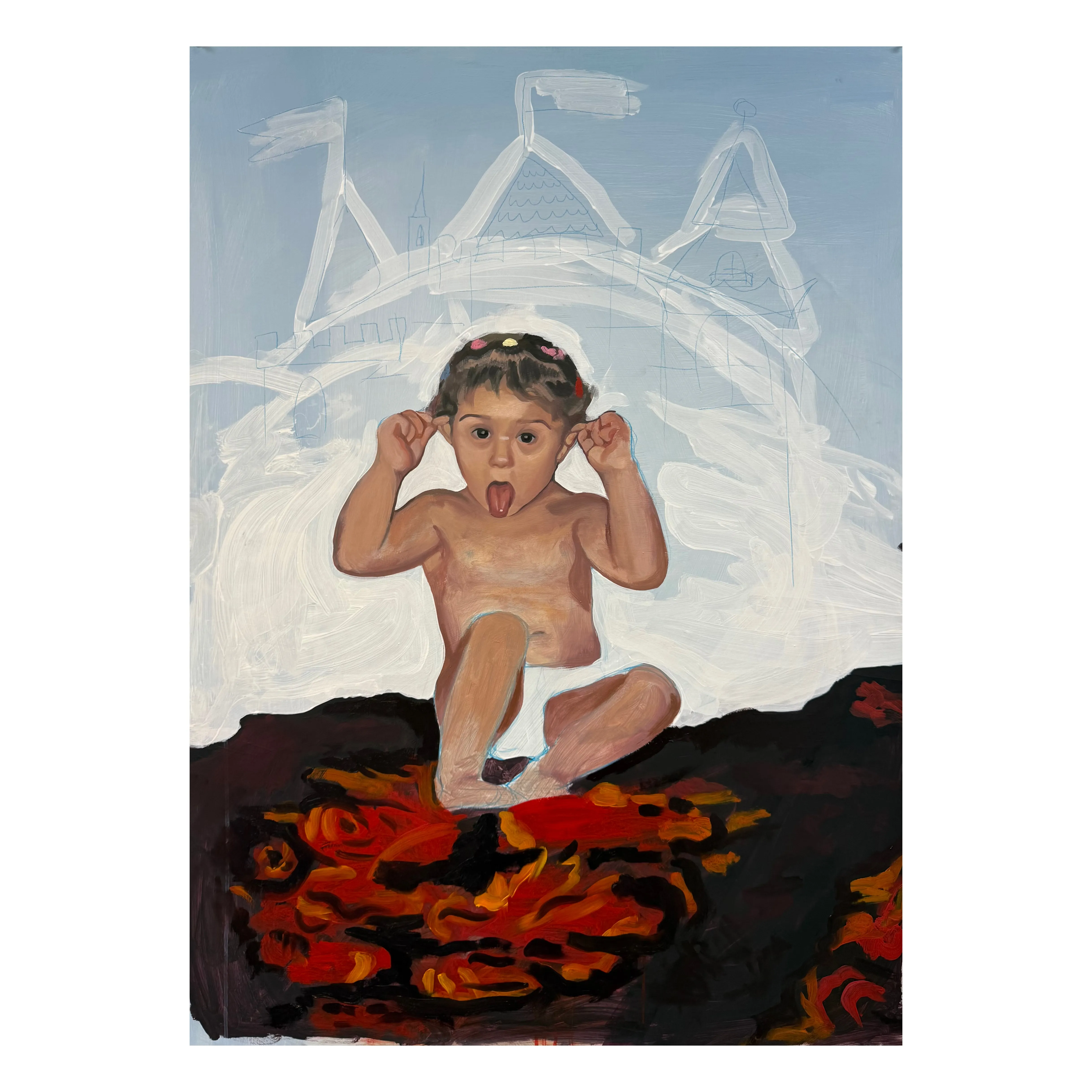 Image of Fruzia by Adriana Shportan, size: 100x70, made of oil on canvas, from London, priced at £900 (≈ 54,589 грн) Photo 1 of 3.