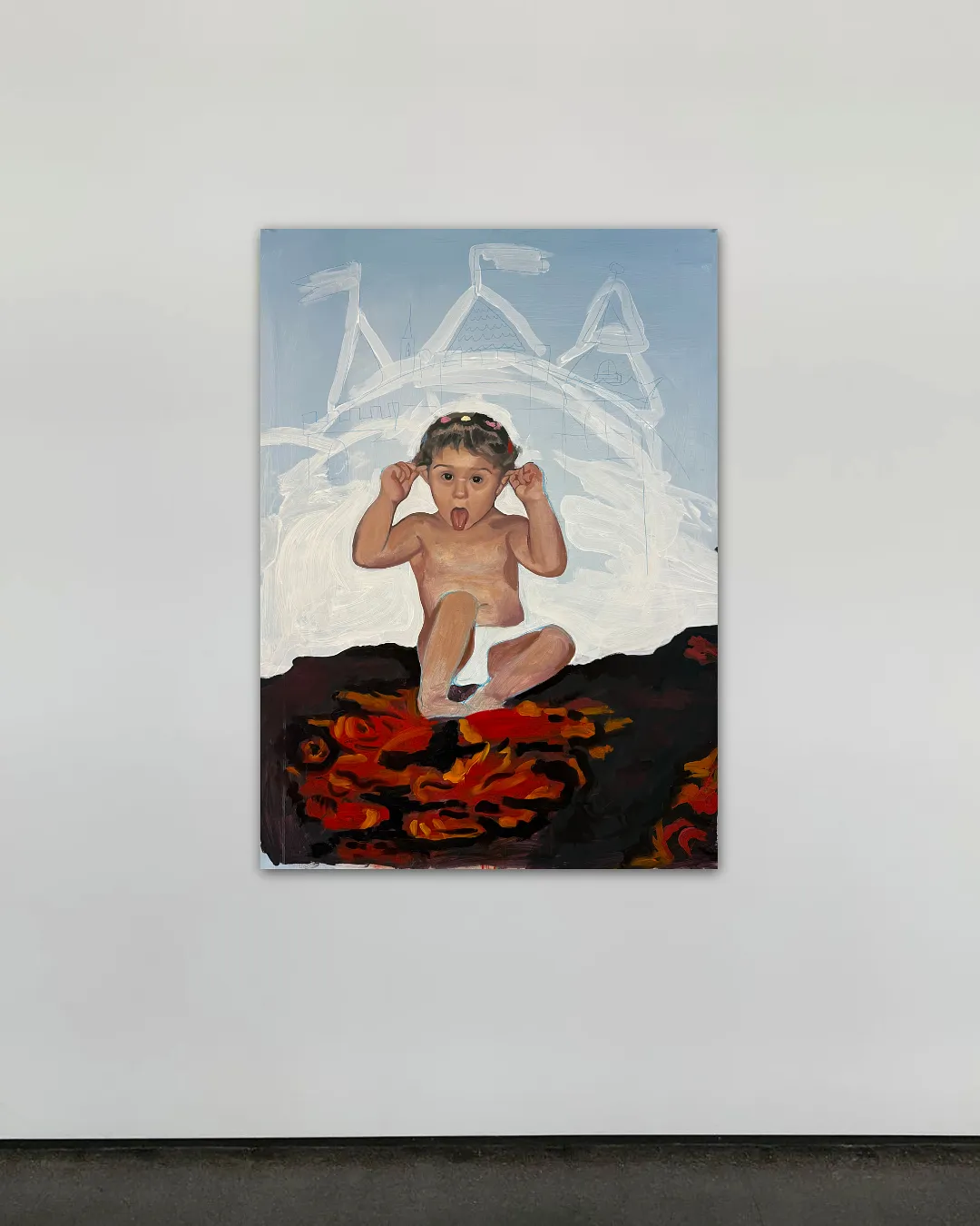 Image of Fruzia by Adriana Shportan, size: 100x70, made of oil on canvas, from London, priced at £900 (≈ 54,647 грн) Photo 2 of 3.