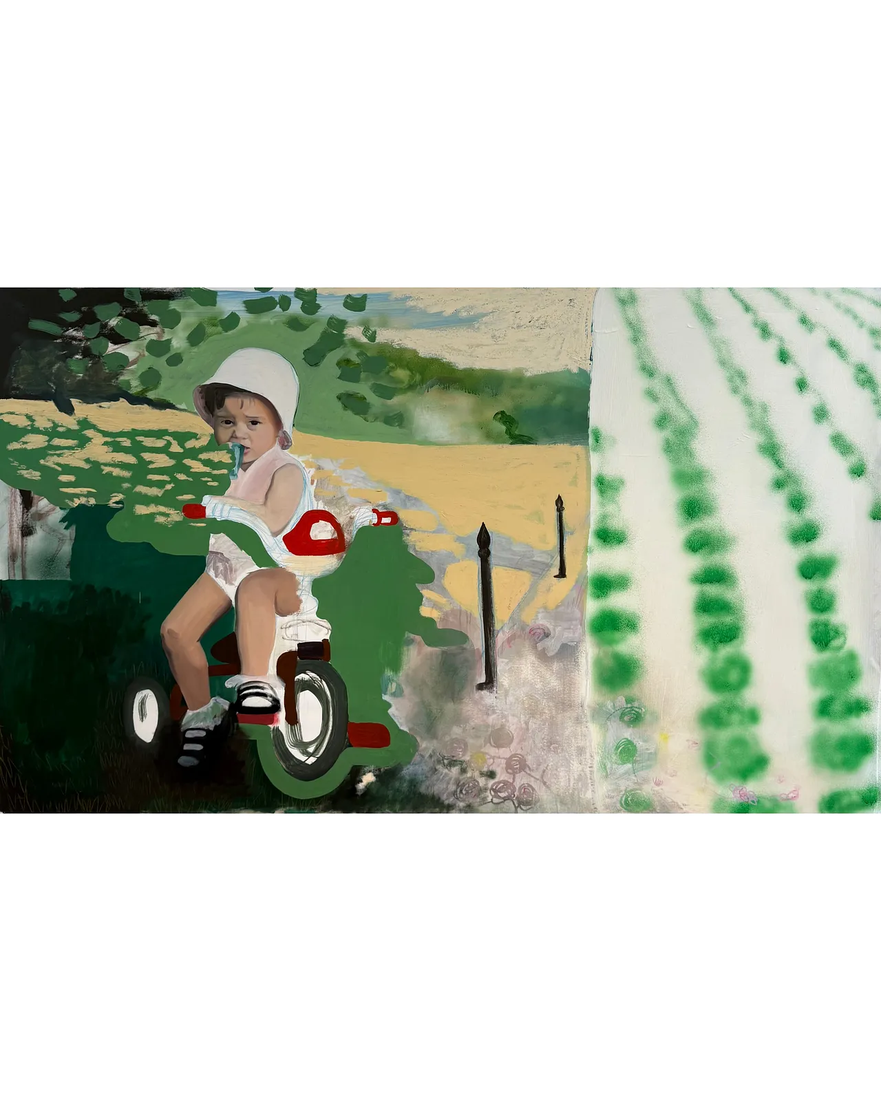 Image of Pechorna by Adriana Shportan, size: 90x150, made of oil, acrylic, spray on canvas, from London, priced at £2000 (≈ 121,437 грн) Photo 1 of 5.
