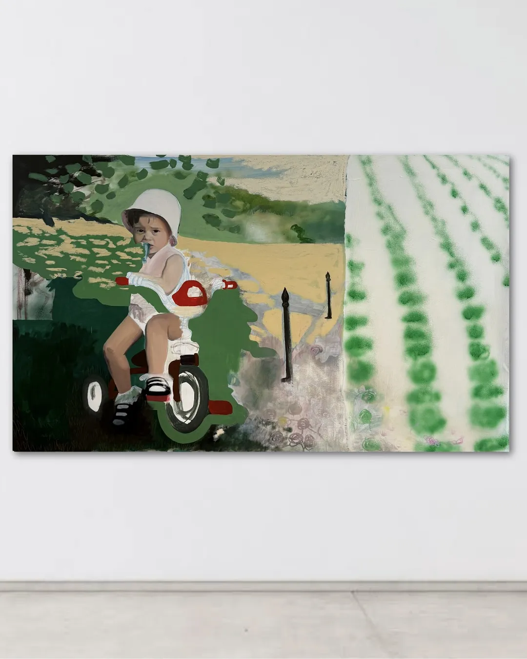 Image of Pechorna by Adriana Shportan, size: 90x150, made of oil, acrylic, spray on canvas, from London, priced at £2000 (≈ 121,437 грн) Photo 2 of 5.